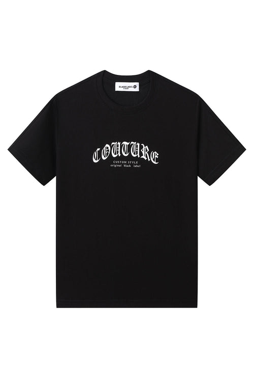 Kids Black Label "COUTURE" Crew Neck T-Shirt