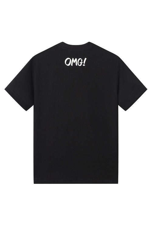 Kids Black Label "OMG" Crew Neck T-Shirt