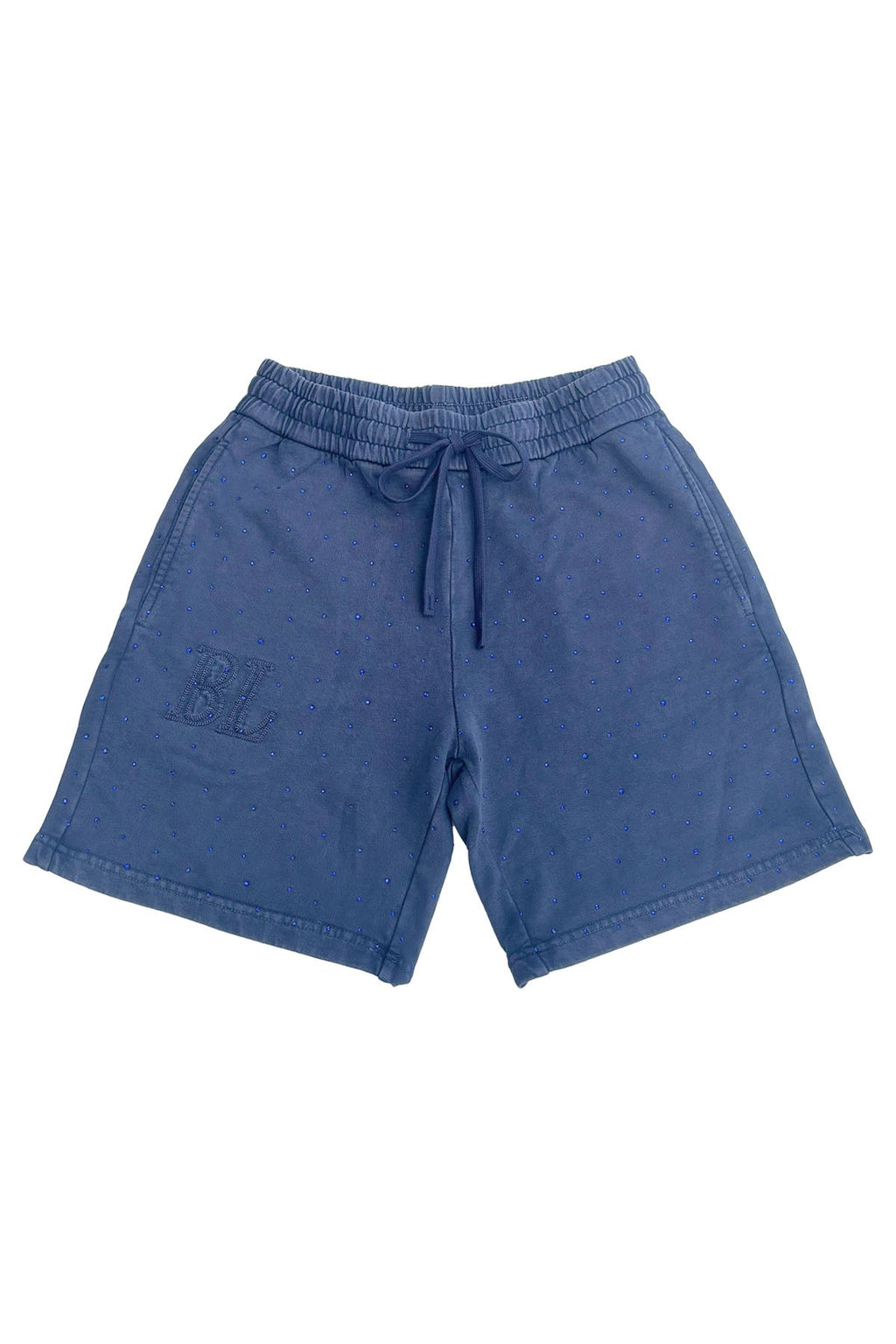 Men Black Label "BL2500" Splash Bling Cotton Shorts