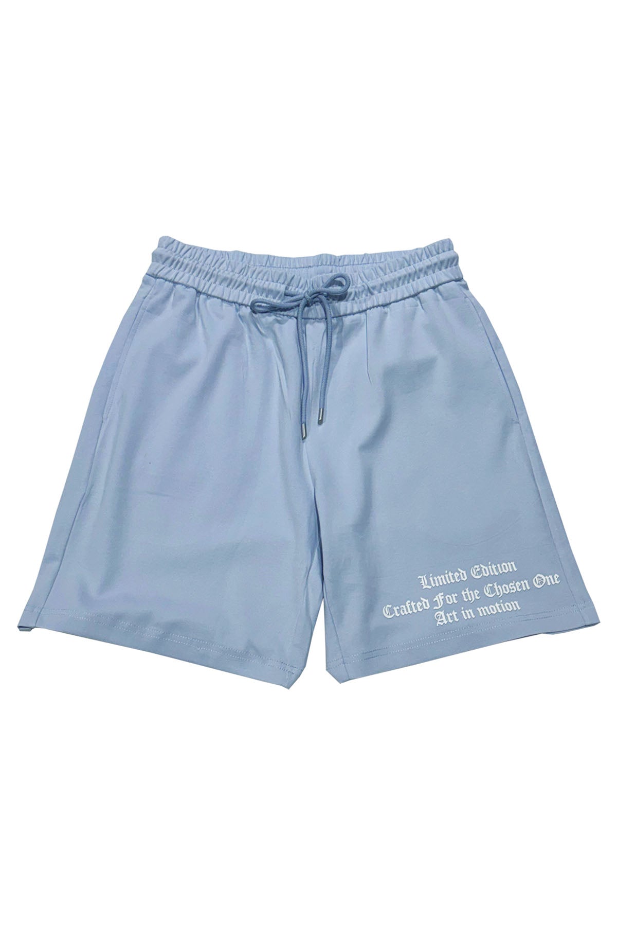 Men Black Label BL6W White Silicone Cotton Shorts