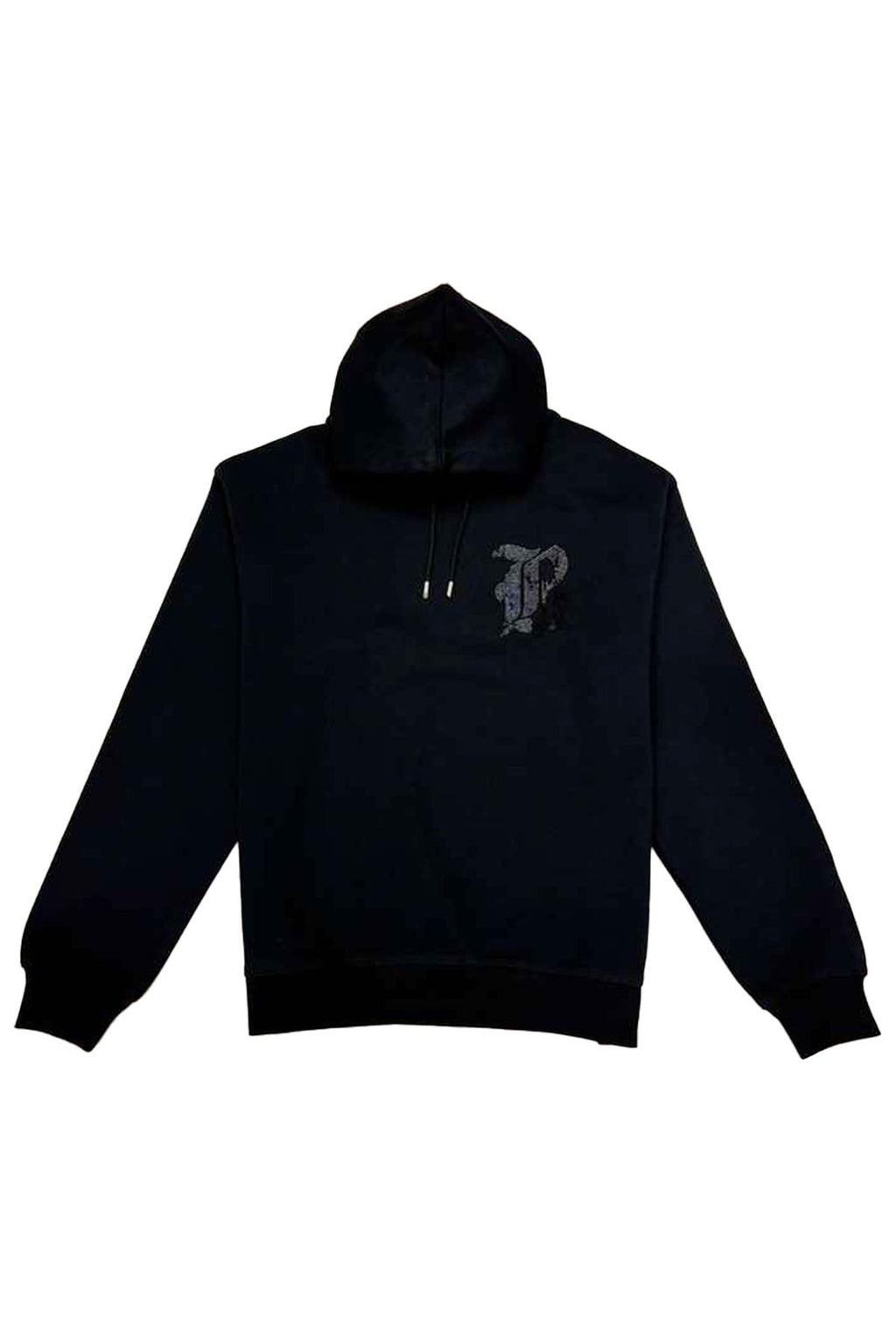 Men Black Label BL Black Bling Hoodie