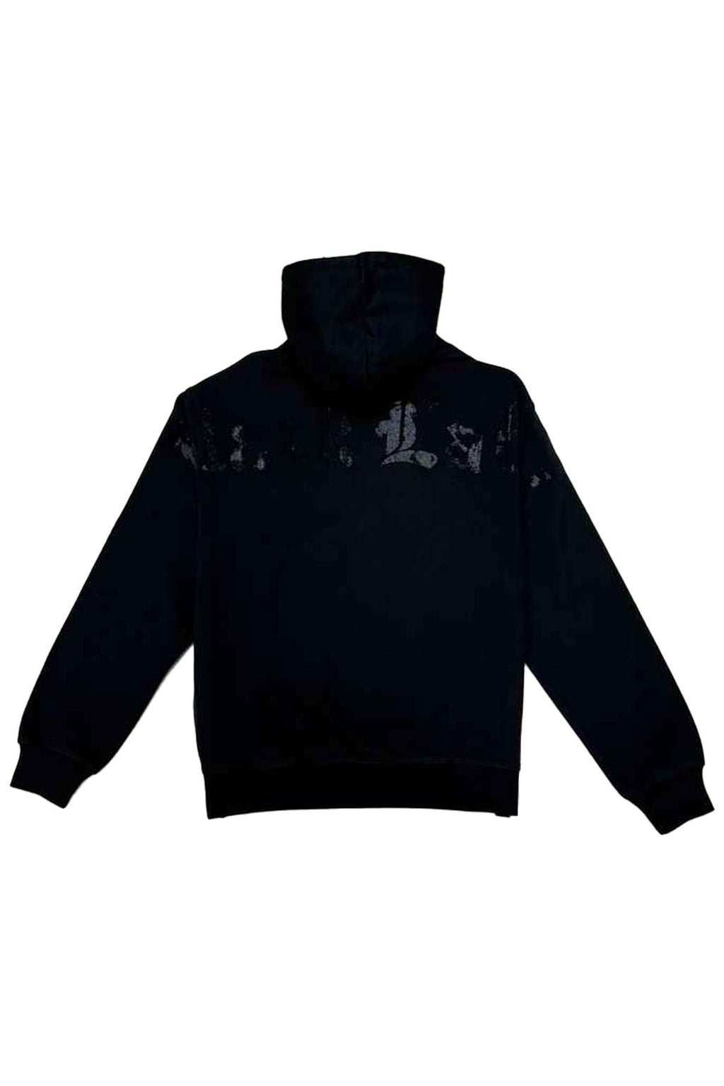 Men Black Label BL Black Bling Hoodie