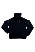 Men Black Label BL Black Bling Hoodie