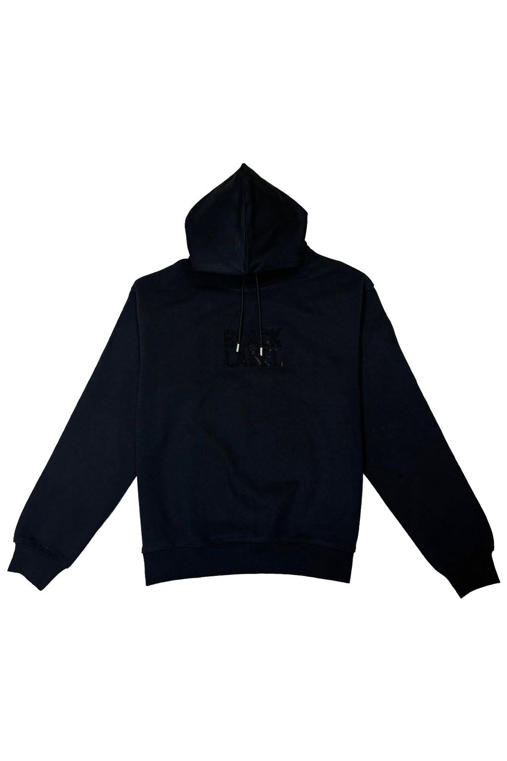 Men Black Label BL2 Black Bling Hoodie
