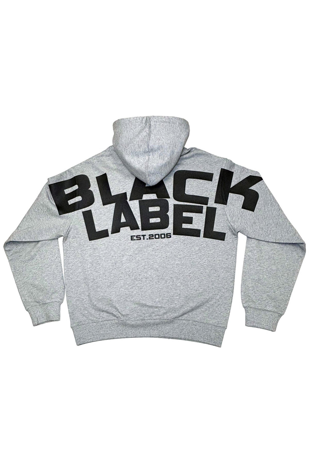 Men Black Label BL6 Black Silicone Hoodie