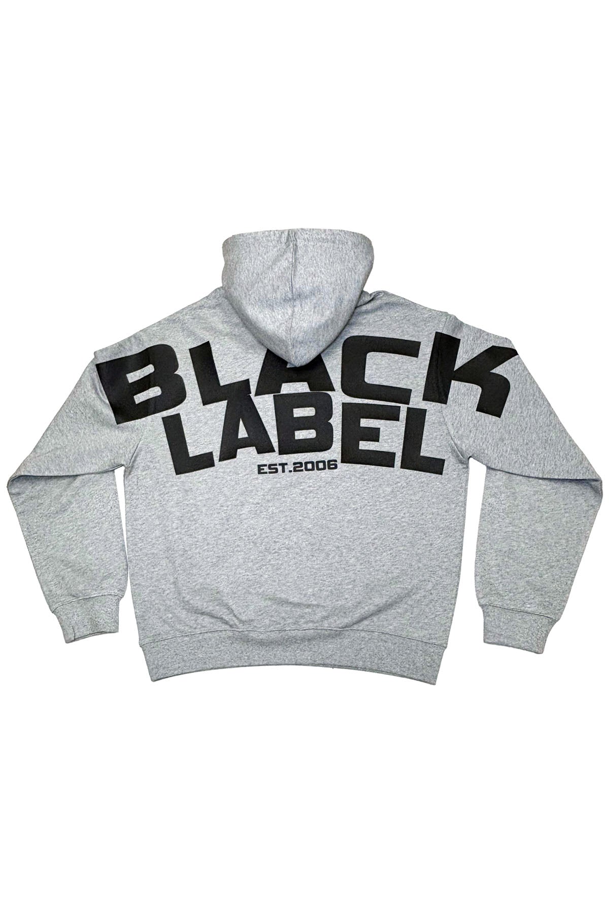 Men Black Label BL6 Black Silicone Hoodie