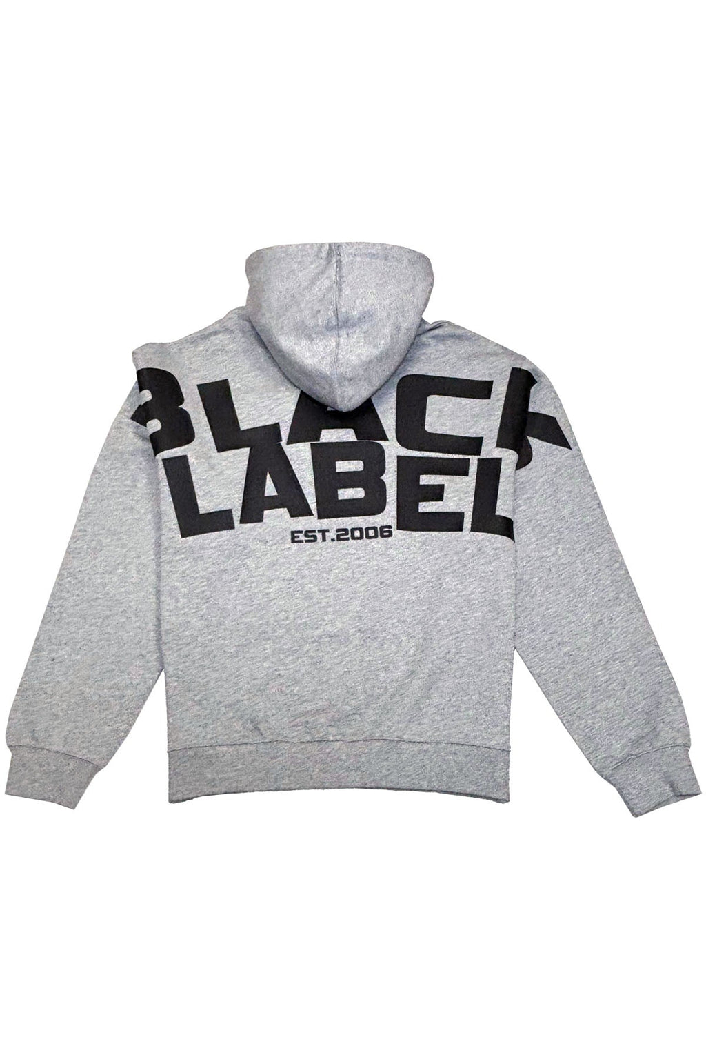 Men Black Label BL6 Black Silicone Hoodie