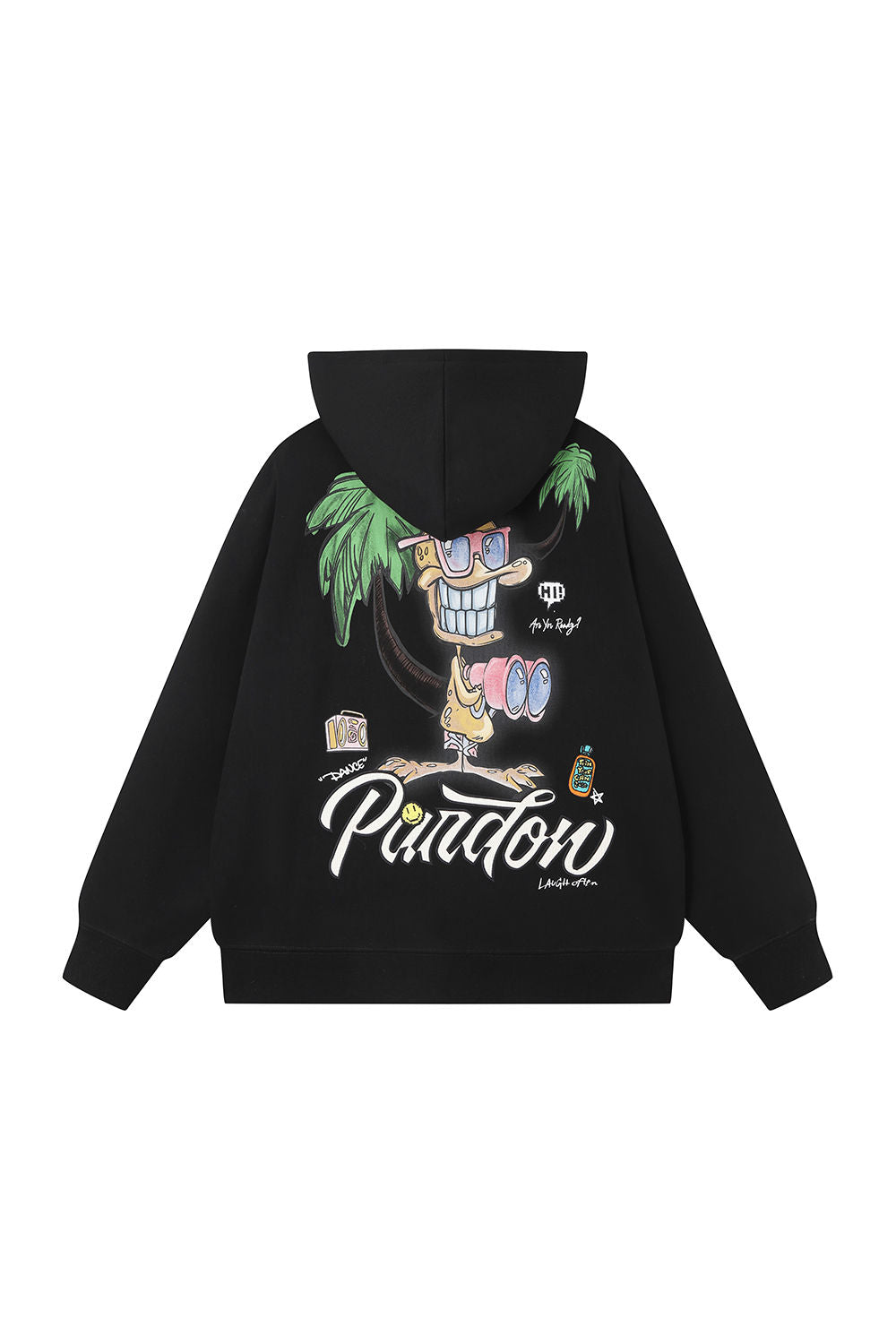 Men Black Label "PARDON" Hoodie