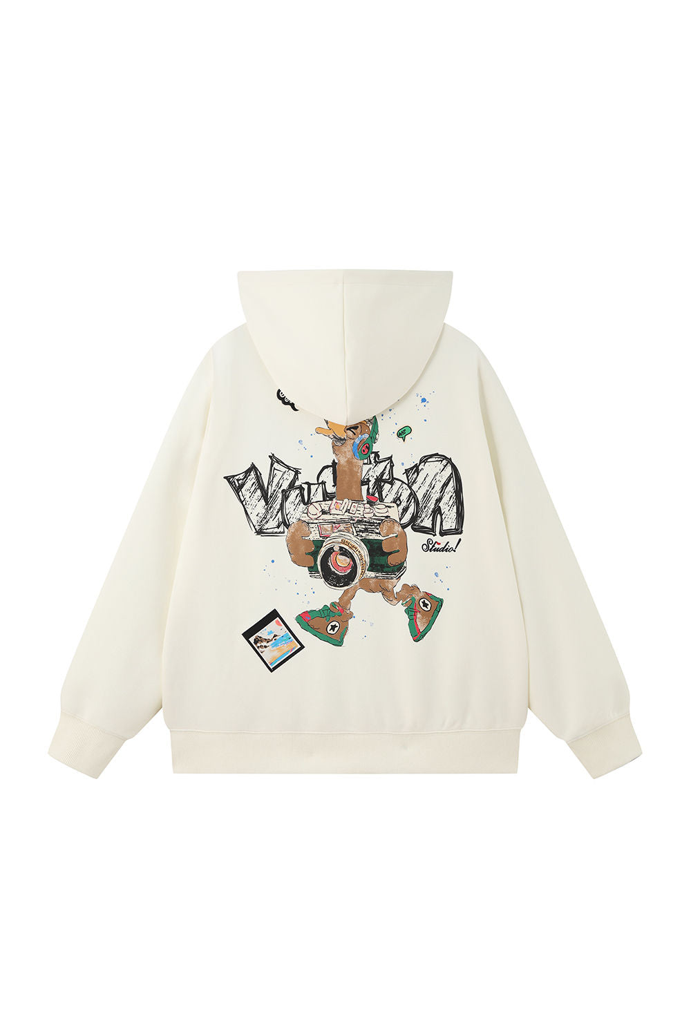 Men Black Label "PHOTO DUCK" Hoodie