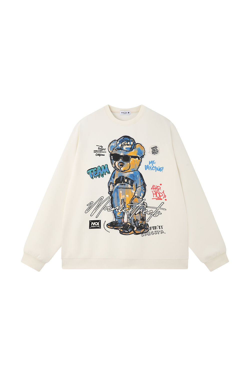Men Black Label "TEDDY" Crew Neck