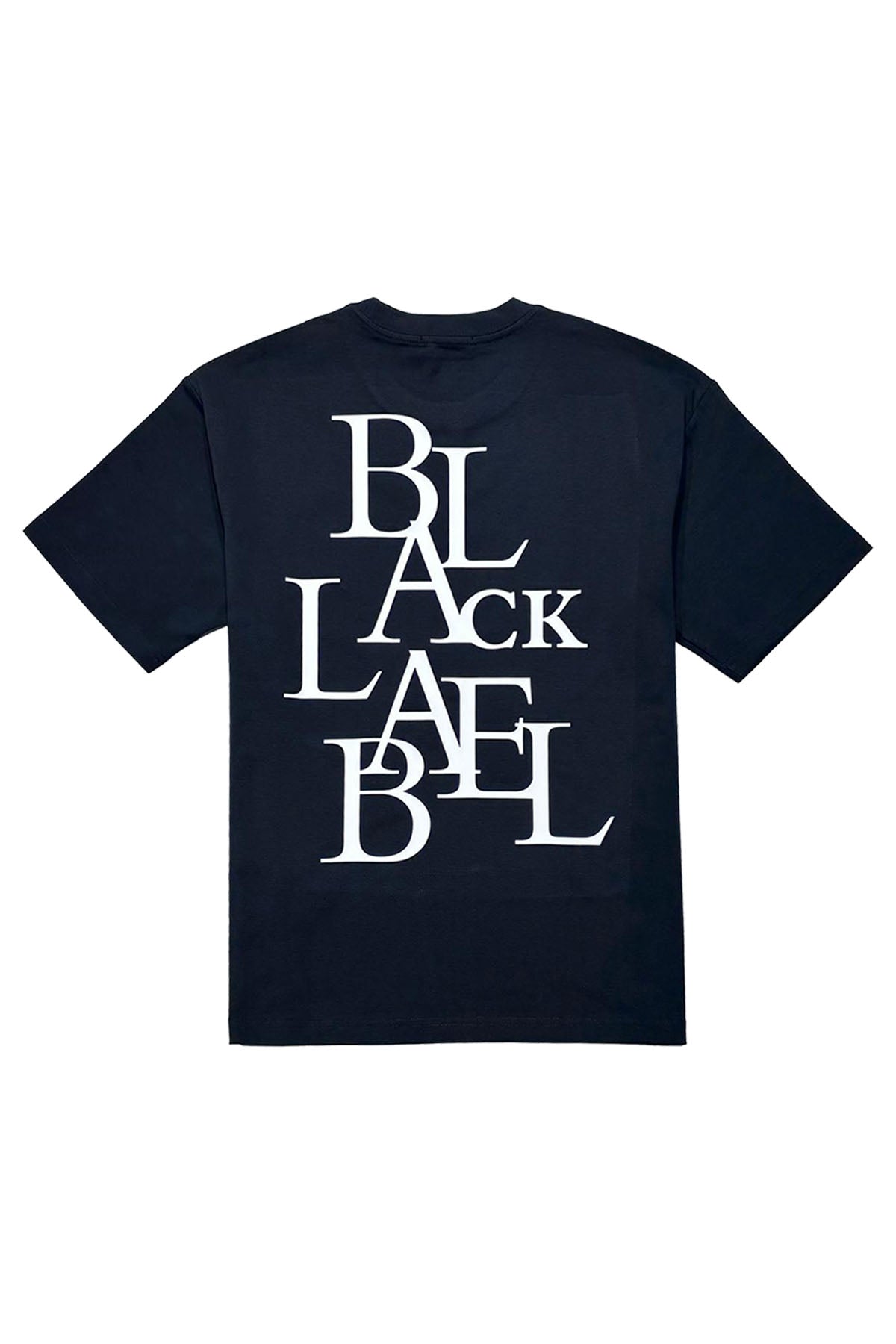 Men Black Label BL11W White Silicone T-Shirt