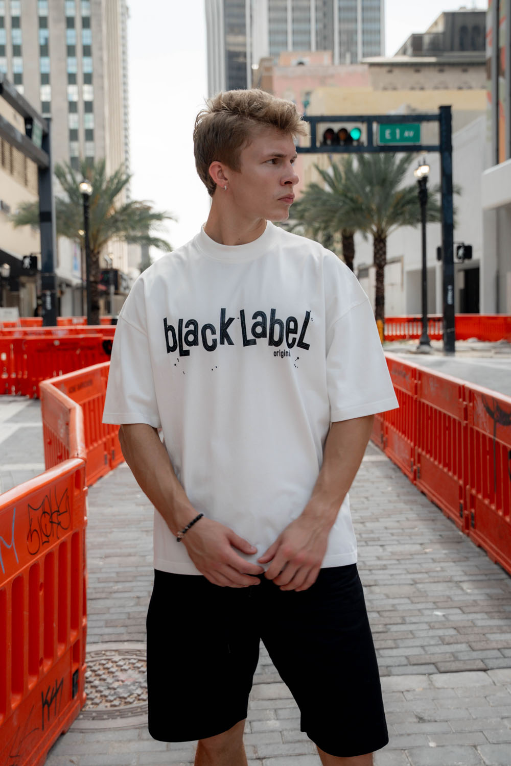 Men Black Label "BL2029" T-Shirt