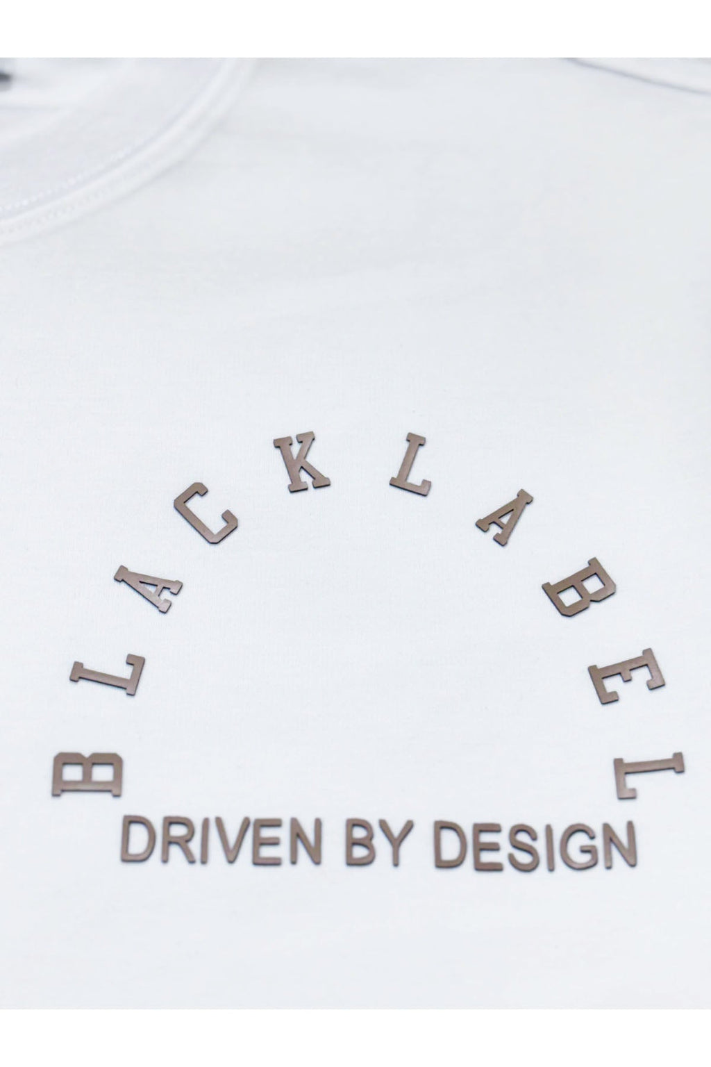 Men Black Label BL42C Cream Silicone T-Shirt