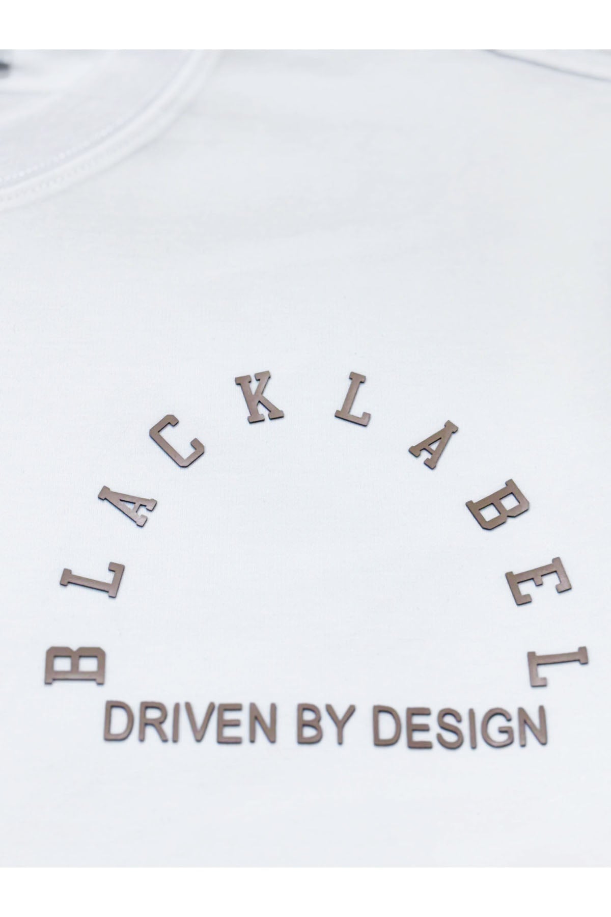 Men Black Label BL42C Cream Silicone T-Shirt