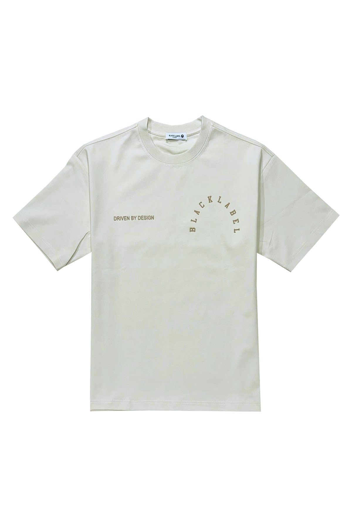 Men Black Label BL42C Cream Silicone T-Shirt
