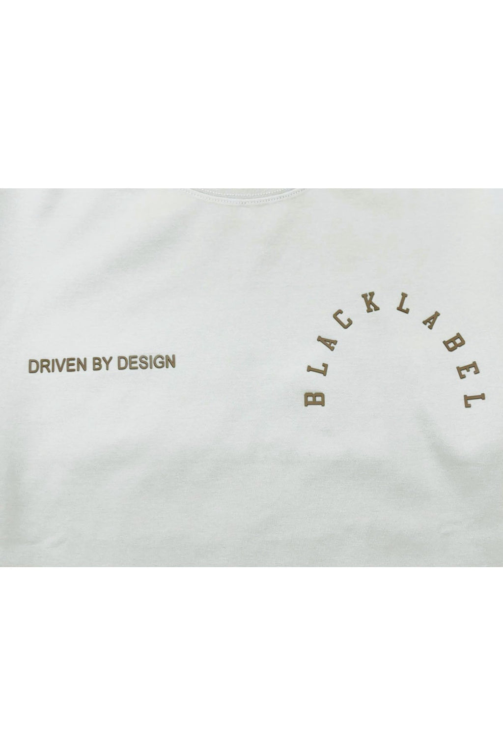 Men Black Label BL42C Cream Silicone T-Shirt