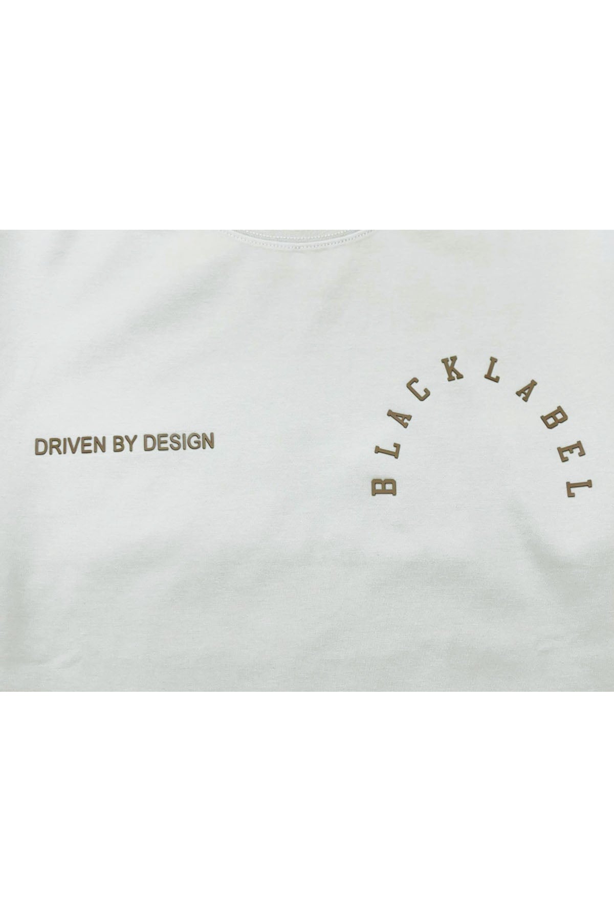 Men Black Label BL42C Cream Silicone T-Shirt