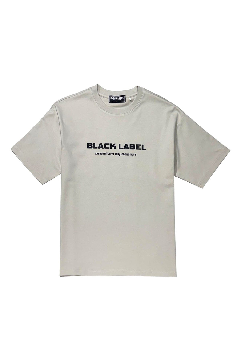 Men Black Label BL6 Black Silicone T-Shirt