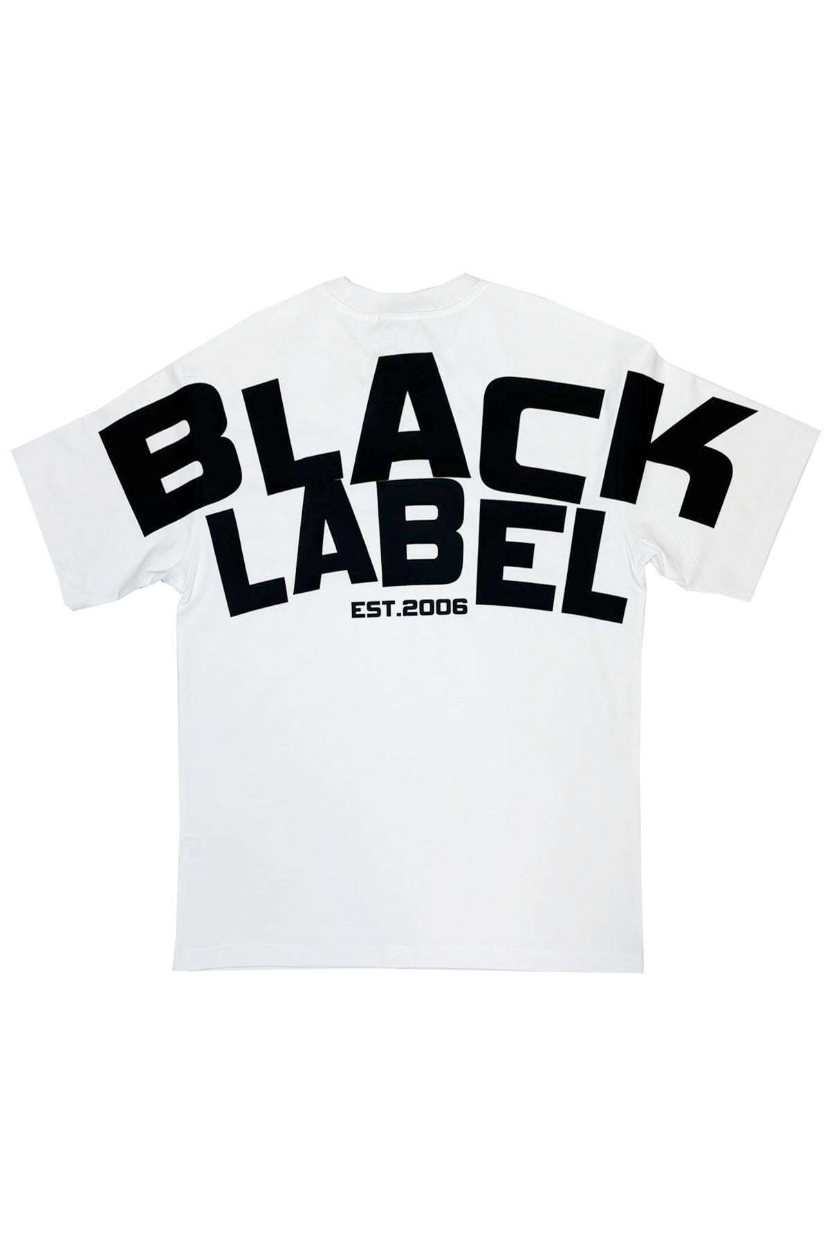 Men Black Label BL6 Black Silicone T-Shirt