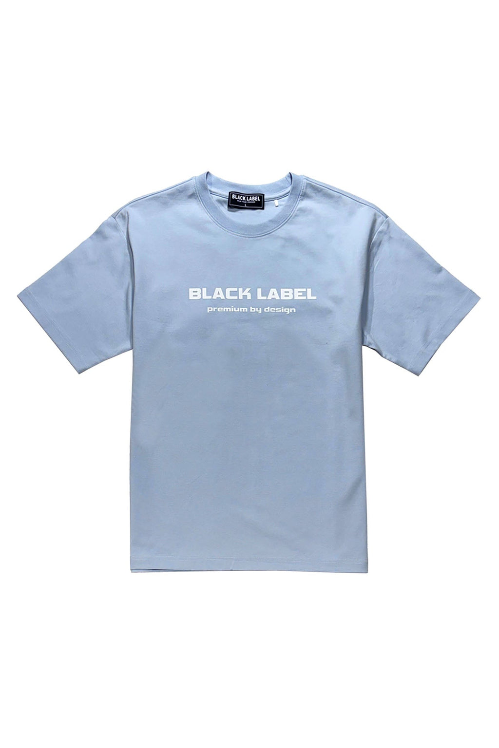 Men Black Label BL6W White Silicone T-Shirt