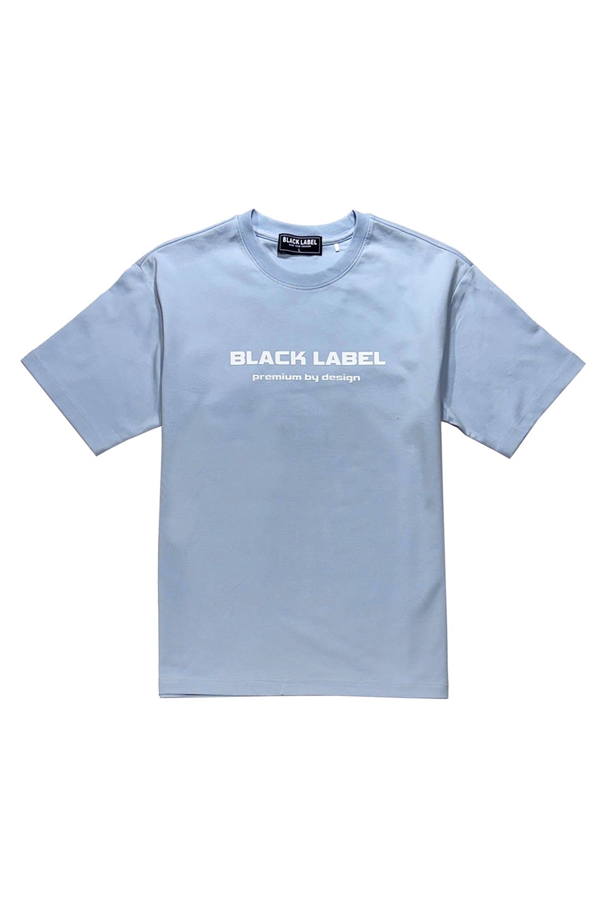 Men Black Label BL6W White Silicone T-Shirt
