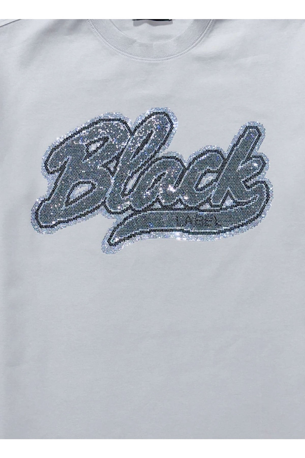 Men Black Label BL7BD Black Dia Bling T-Shirt