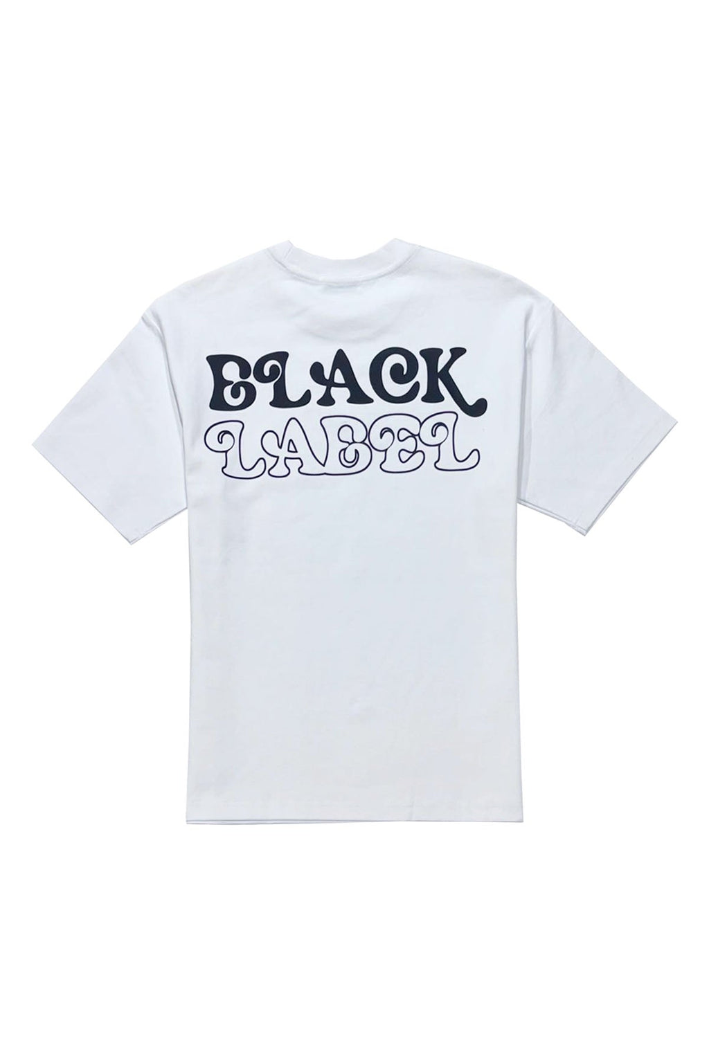 Men Black Label BL8B Black Silicone T-Shirt