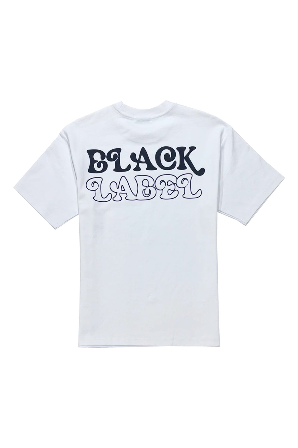 Men Black Label BL8B Black Silicone T-Shirt
