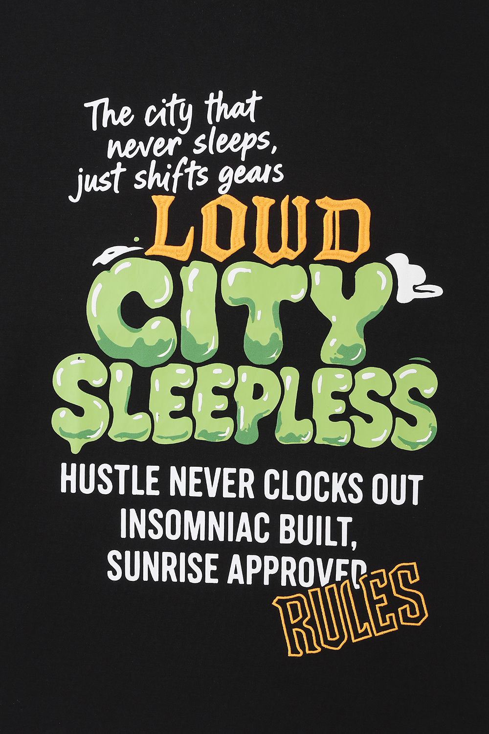 Men Black Label "CITY" T-Shirt