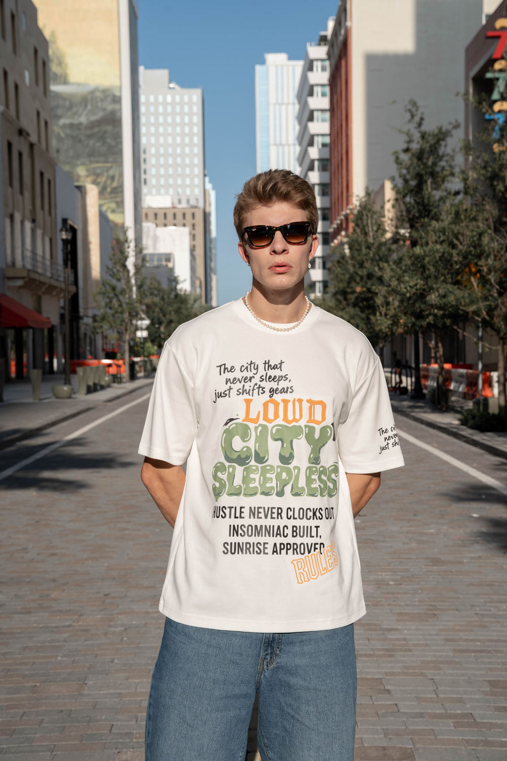 Men Black Label "CITY" T-Shirt