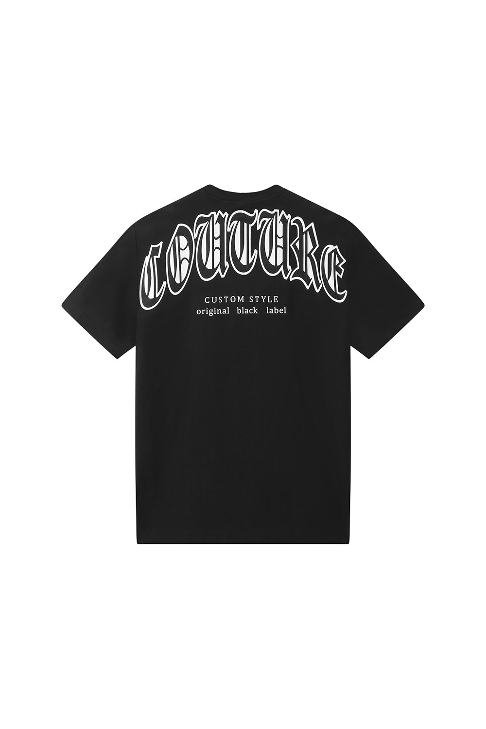 Men Black Label "COUTURE" Oversize T-Shirt