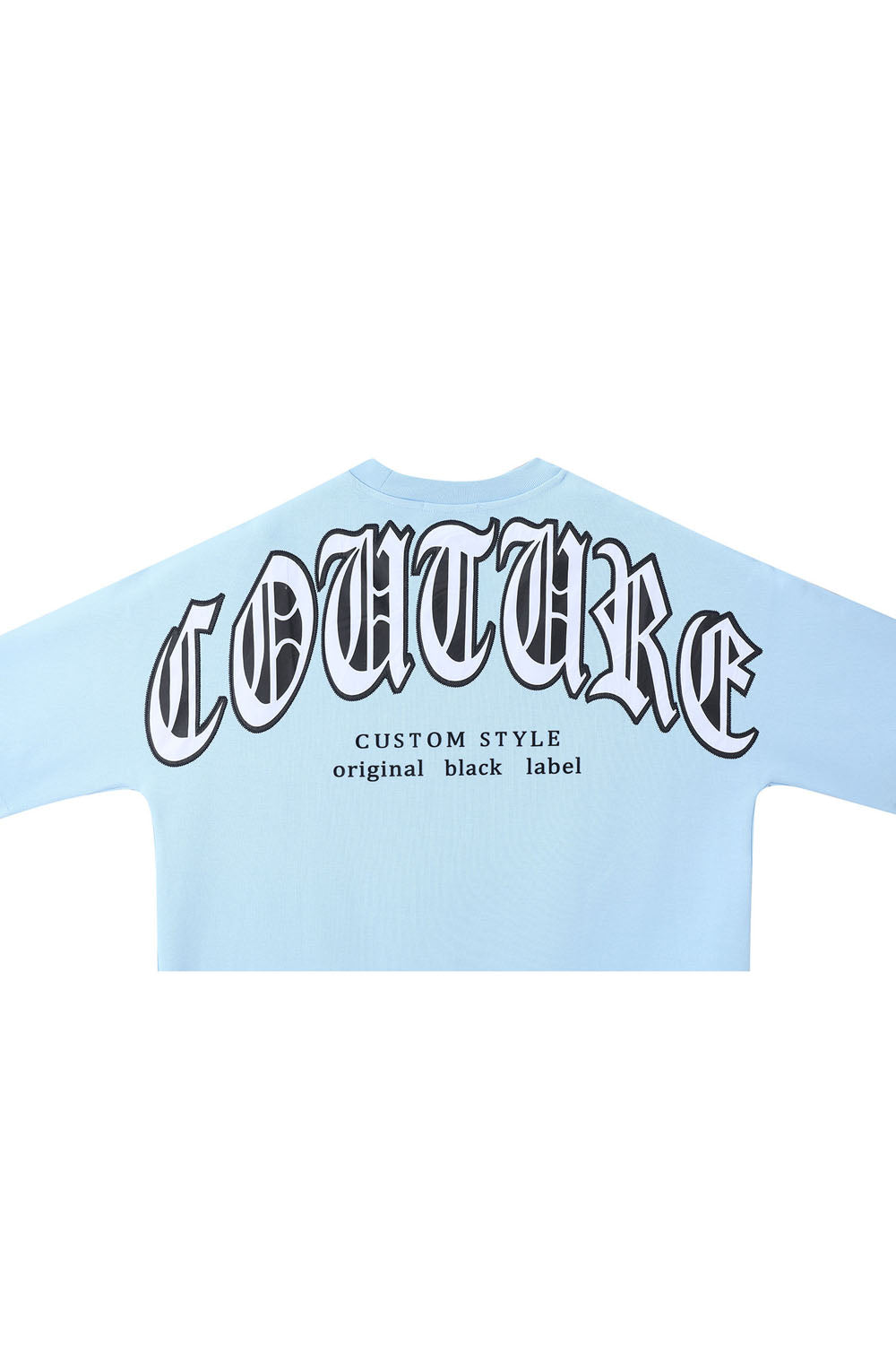 Men Black Label "COUTURE" Oversize T-Shirt