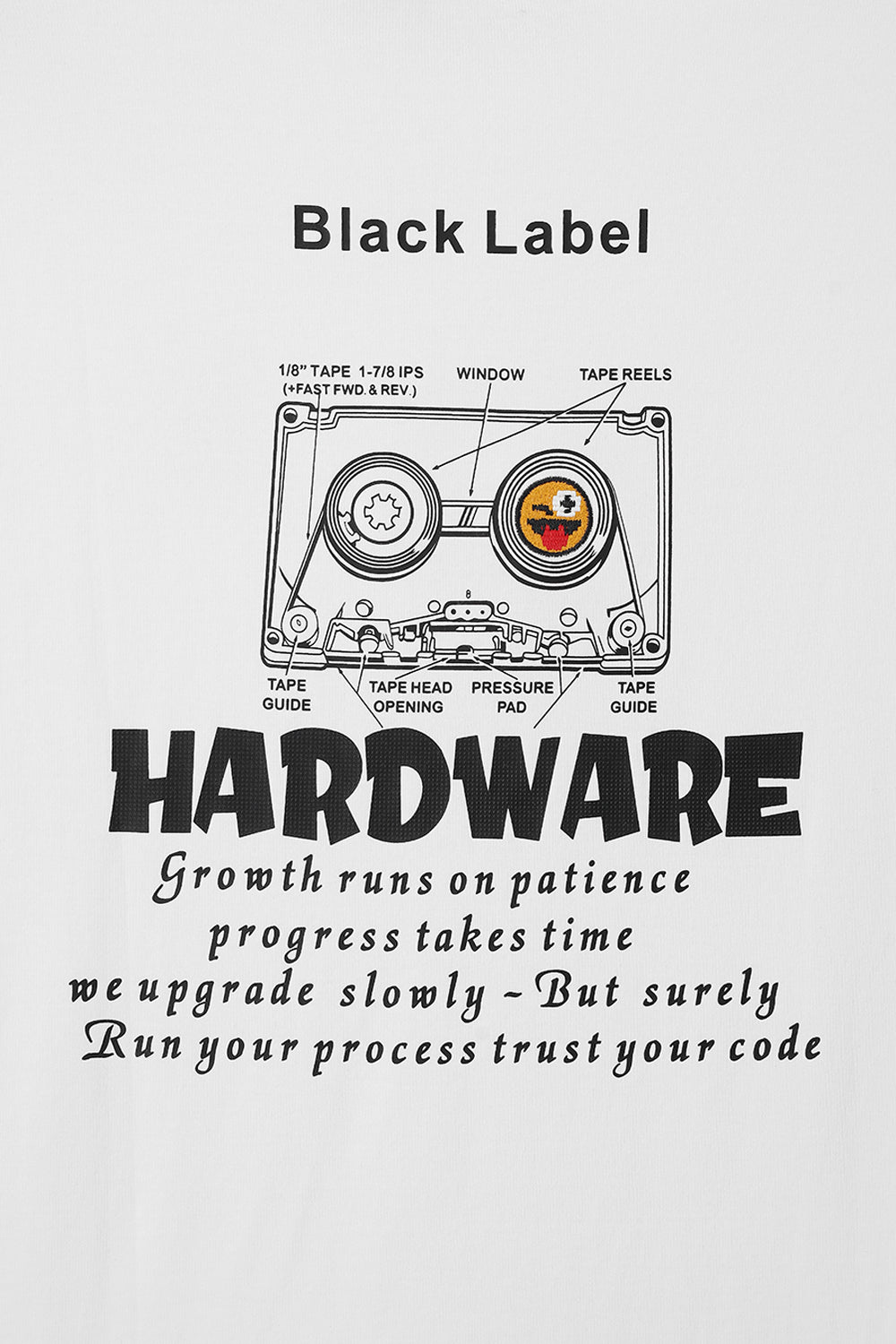Men Black Label "HARDWARE" T-Shirt