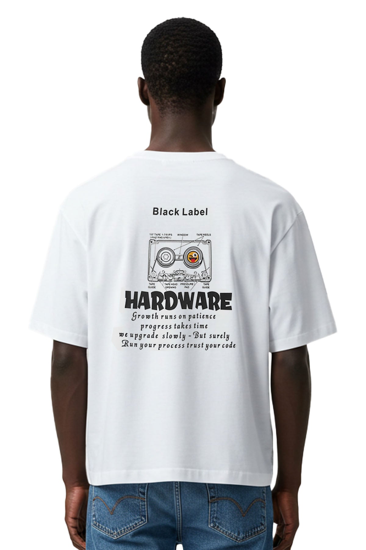 Men Black Label "HARDWARE" T-Shirt