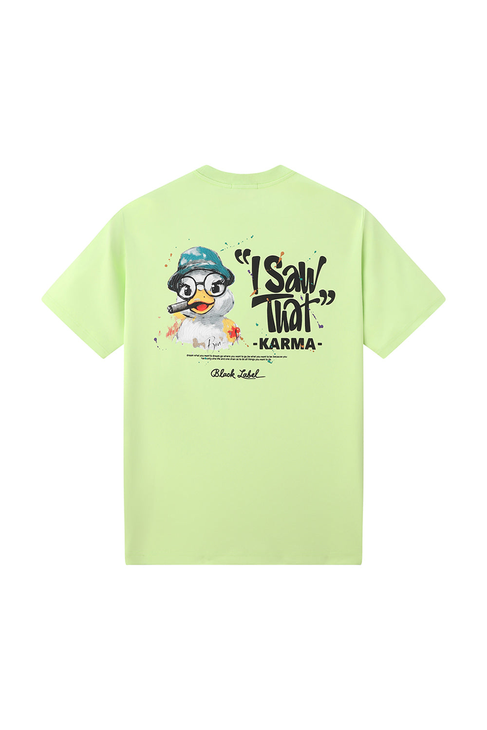Men Black Label "KARMA" T-Shirt