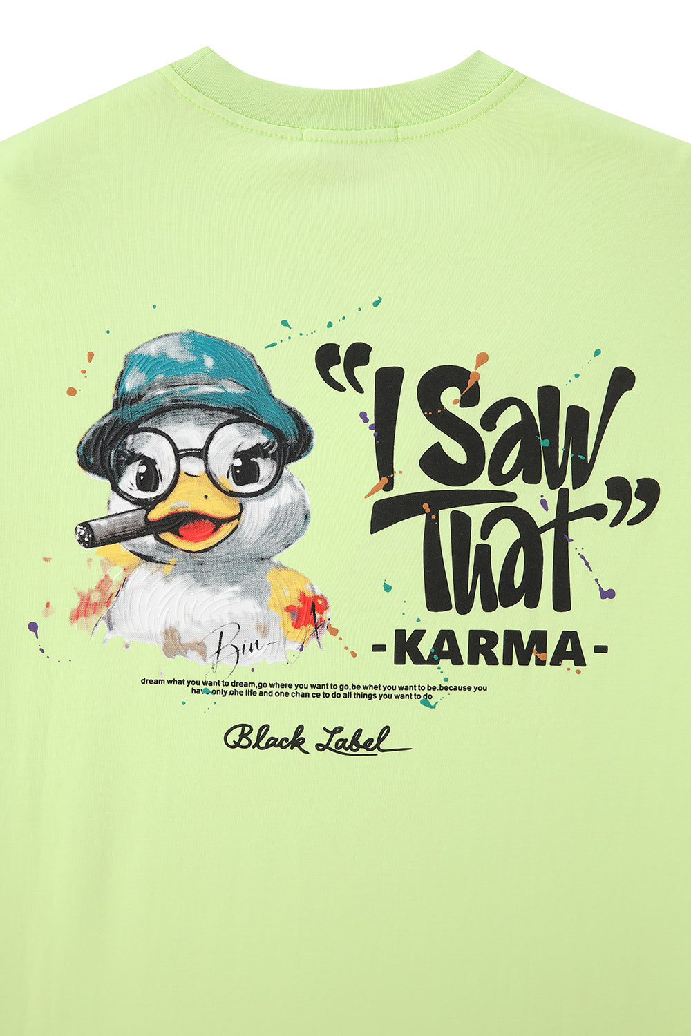 Men Black Label "KARMA" T-Shirt