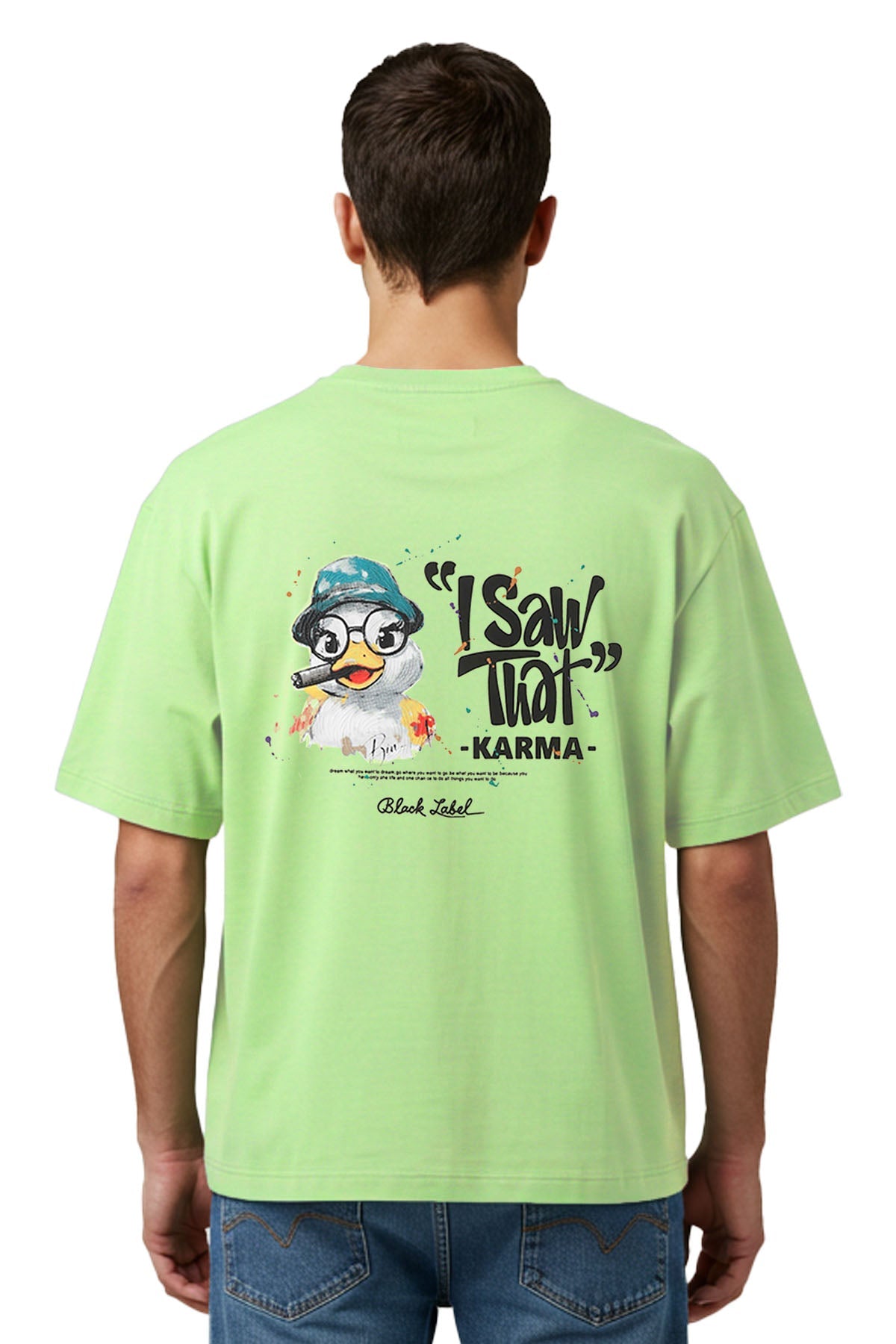 Men Black Label "KARMA" T-Shirt