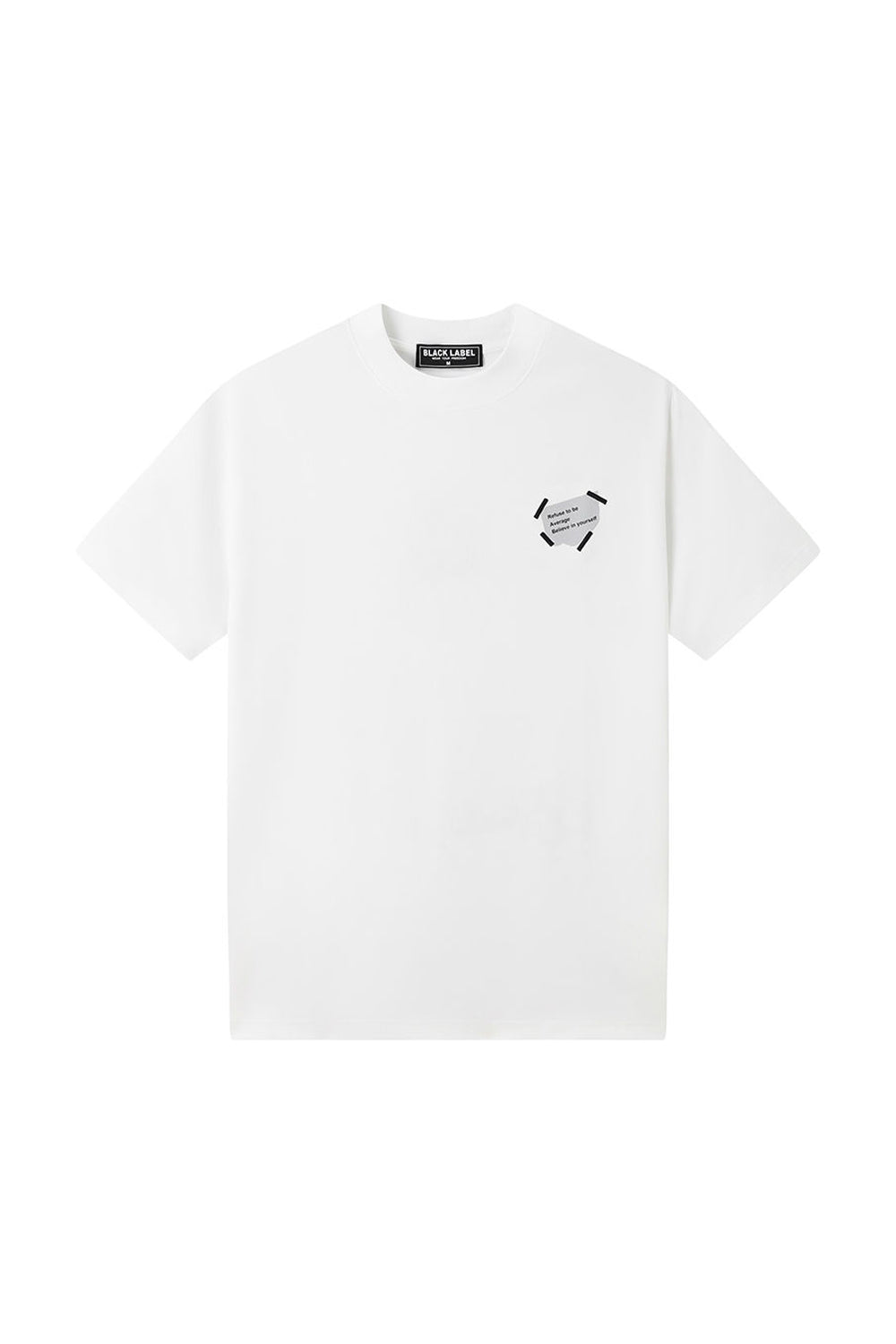 Men Black Label "PRIVATE" Oversize T-Shirt