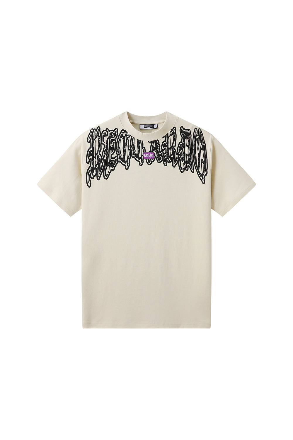 Men Black Label "TAKE CONTROL" Oversize T-Shirt