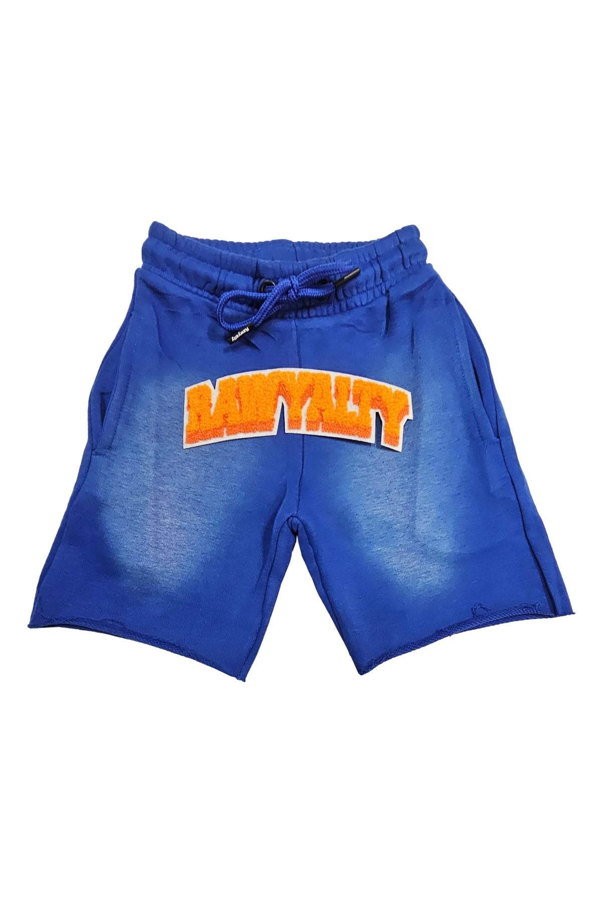 Kids Rawyalty Tiger Chenille Cotton Shorts