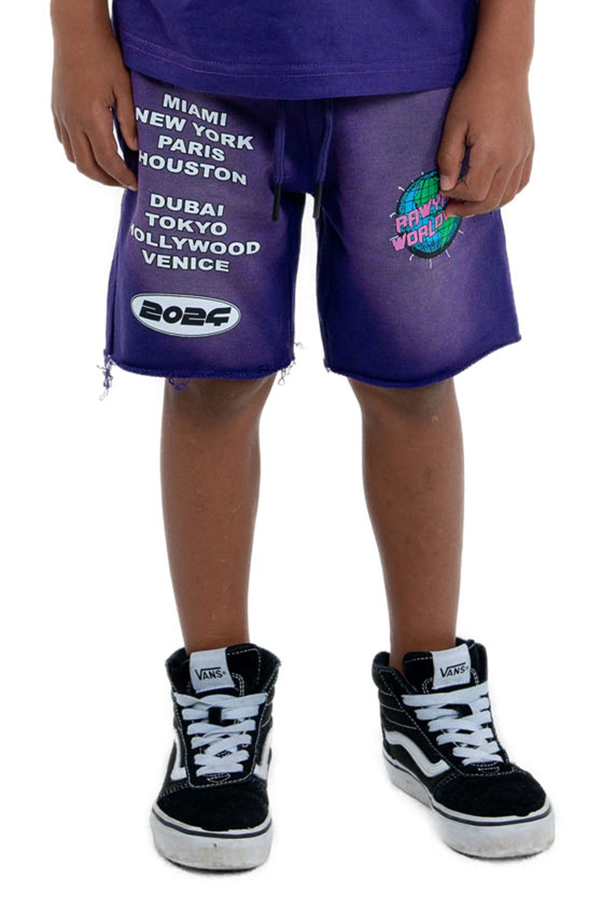 Kids Worldwide Cotton Shorts
