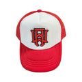 Kids 3D Stitch Logo Red Embroidery Hat
