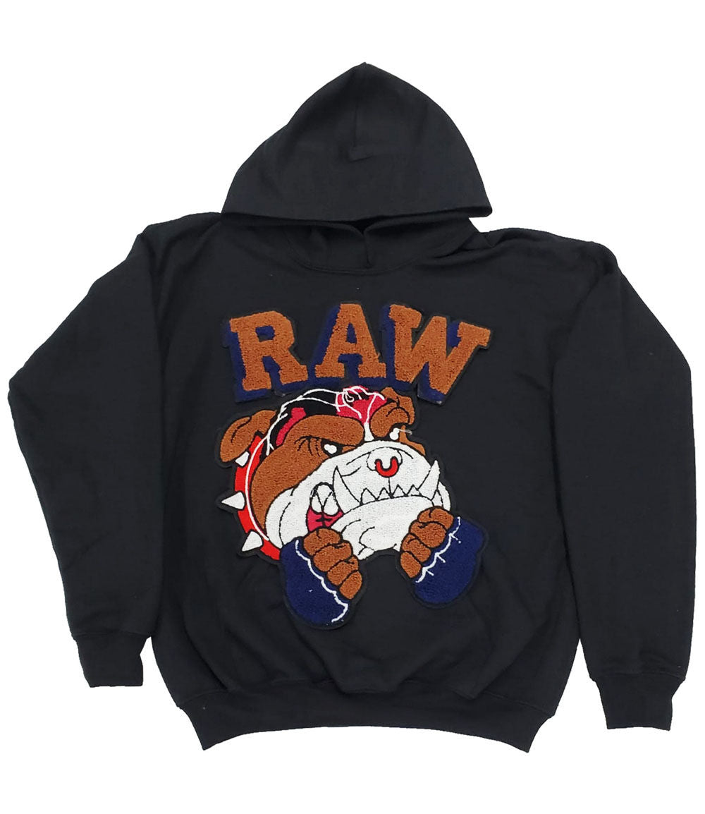 Kids Bulldog Chenille Hoodie