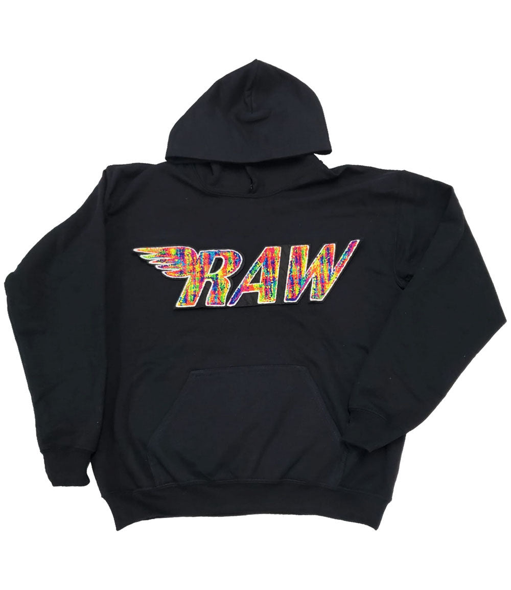 Kids RAW Wing Bel Air Chenille Hoodie