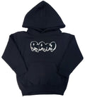 Kids RAW Drip Black Chenille Hoodie