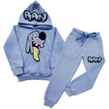 Kids Anti Social Sky RAW Drip Sky Chenille Hoodie and Jogger Set