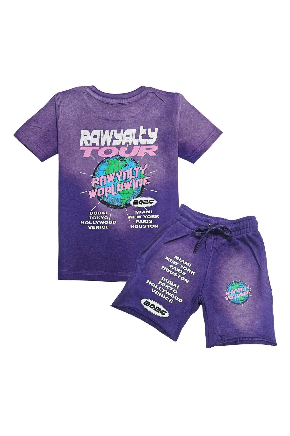 Kids Worldwide T-Shirt and Cotton Shorts Set