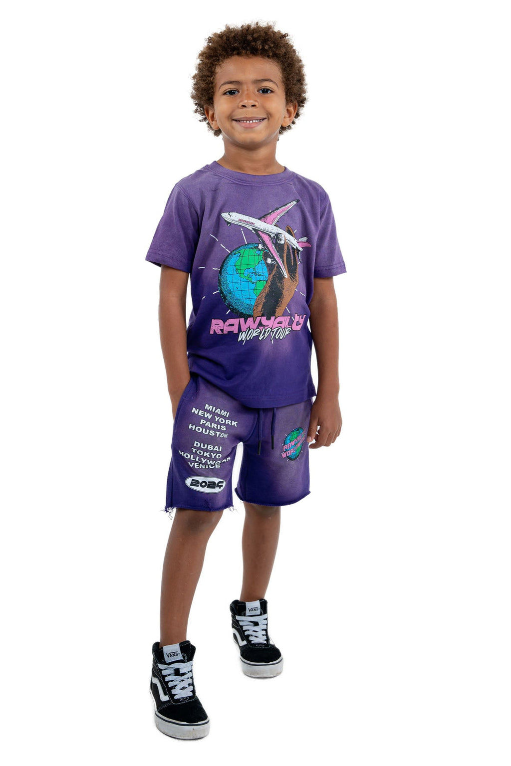 Kids Worldwide T-Shirt and Cotton Shorts Set