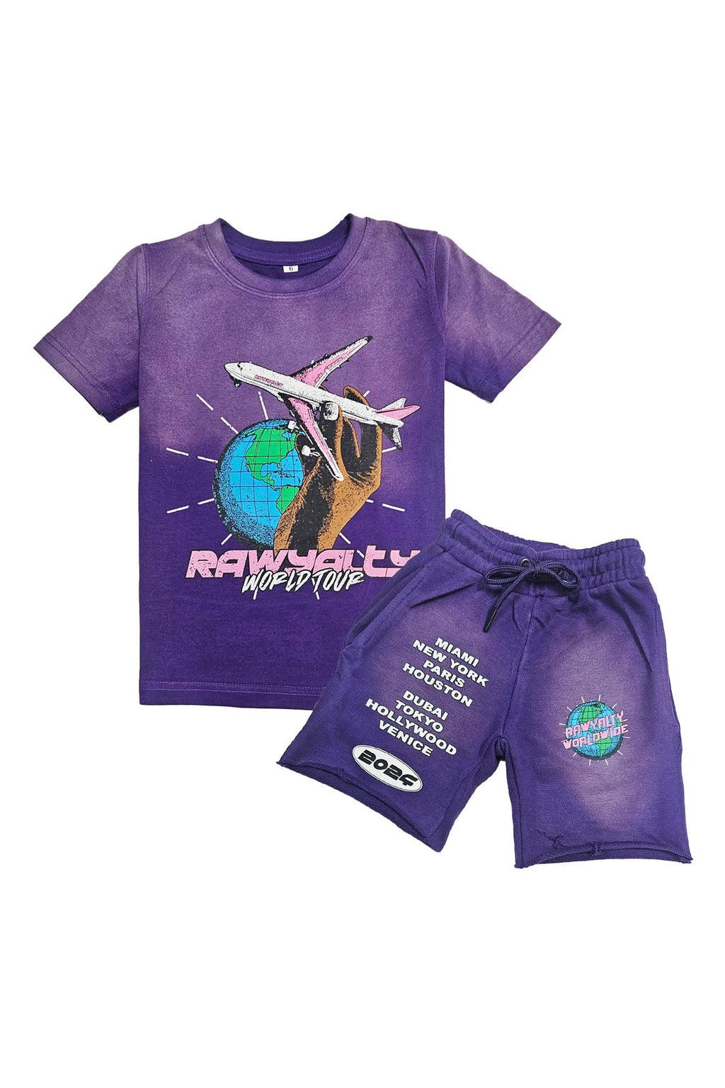 Kids Worldwide T-Shirt and Cotton Shorts Set