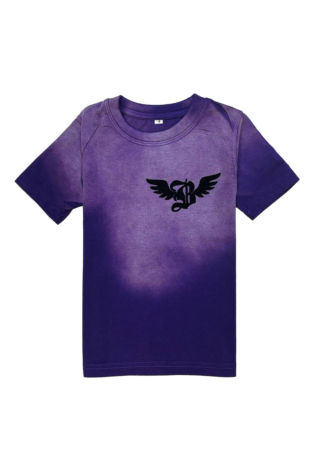 Kids Broken Soul Black Chenille T-Shirt